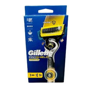 Gillette razor+razor head+battery Fusion ProShield Flexball Power