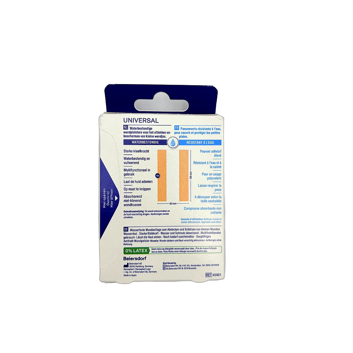 Hansaplast adhesive can be cut 1 m x 6 cm Universal Waterproof - Slika 2
