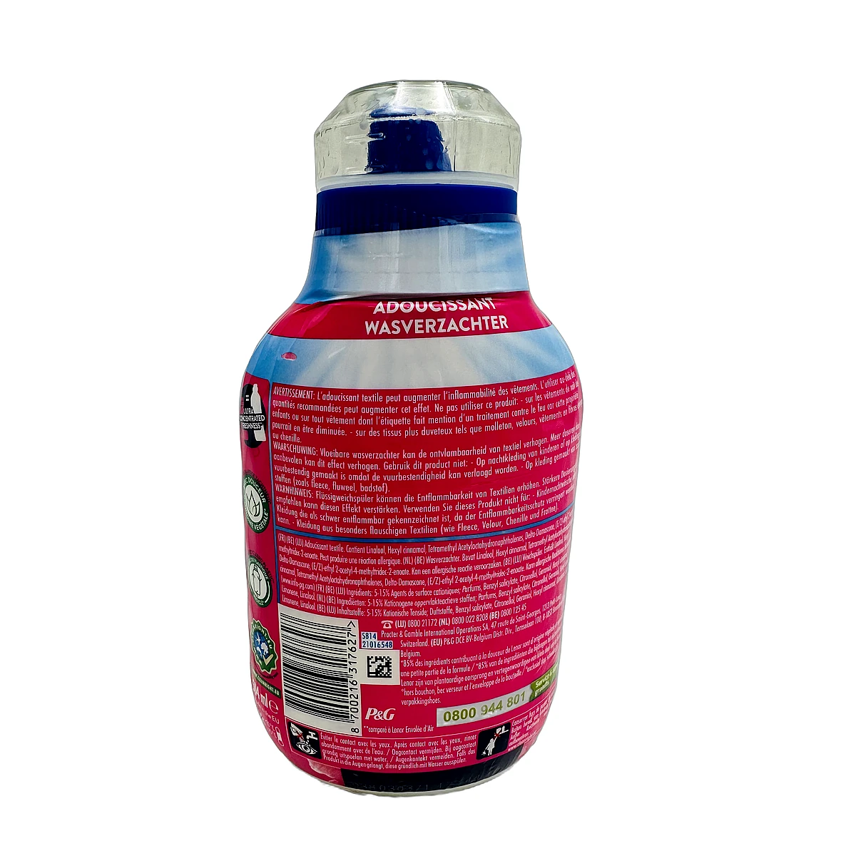 Lenor softener concentrated 36 sc 504 ml Fresh Air Flower Blossom - Slika 2