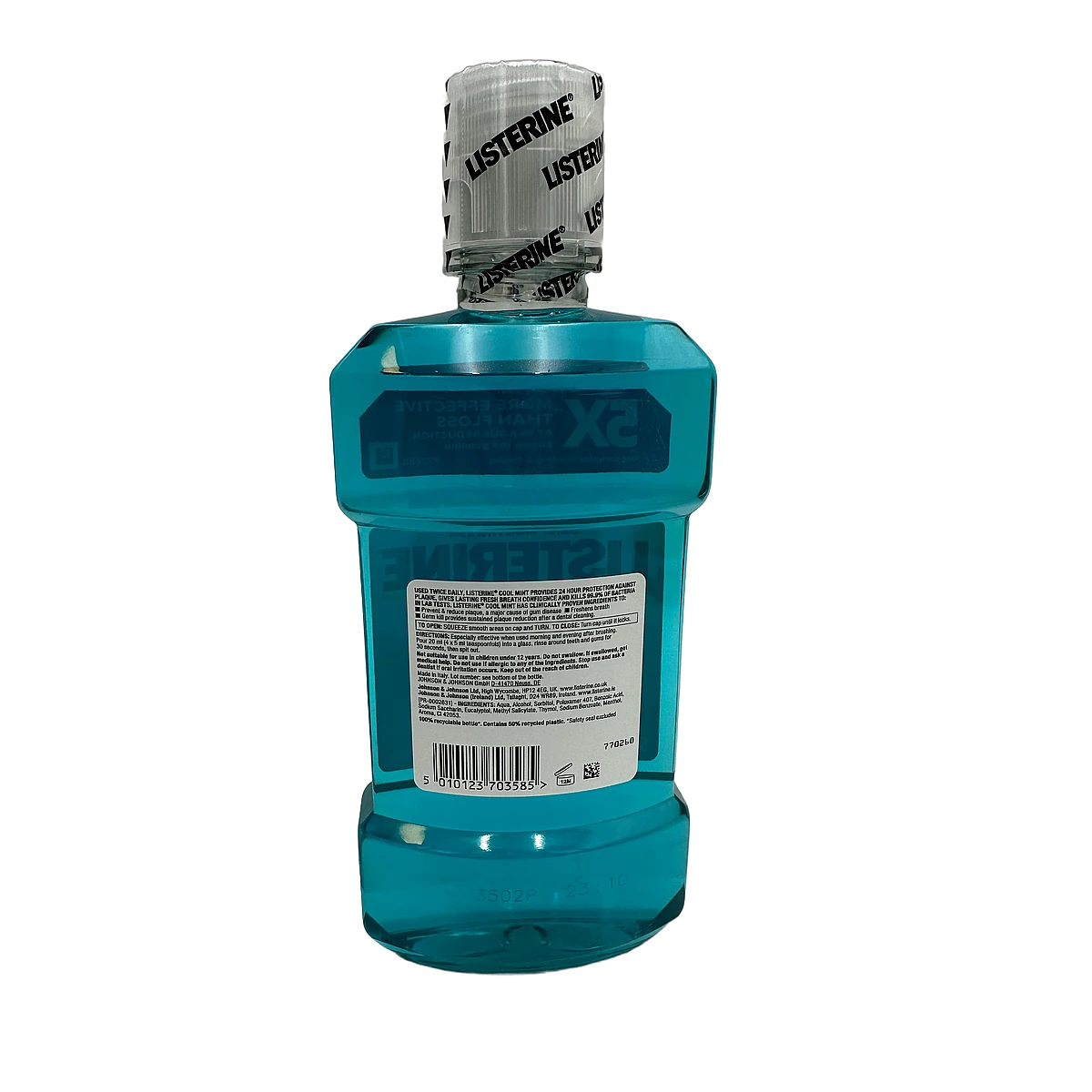 Listerine mouth wash 500 ml Cool Mint - Slika 2