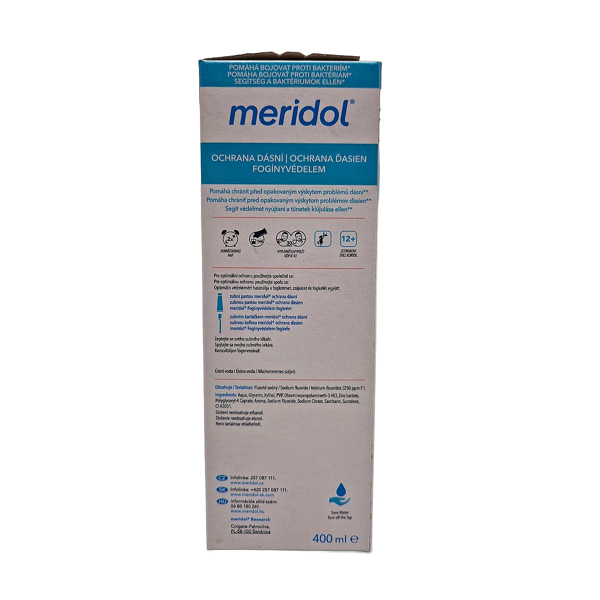 Meridol mouthwash 400 ml Gum Protection - Slika 2