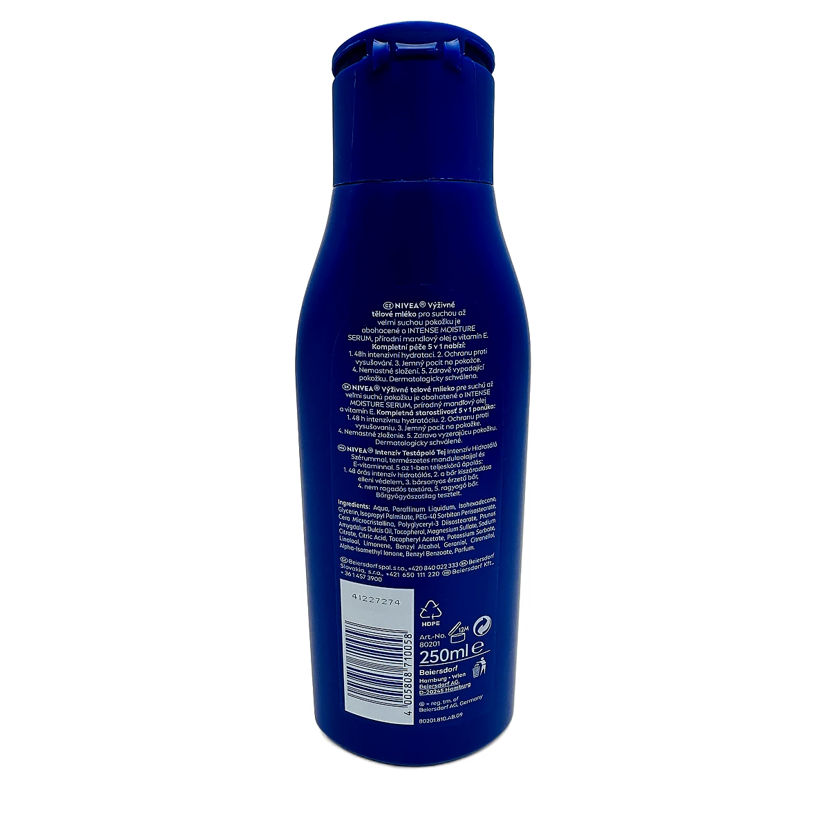 Nivea body lotion 250 ml Body Milk(Rich Nourishing) - Slika 2