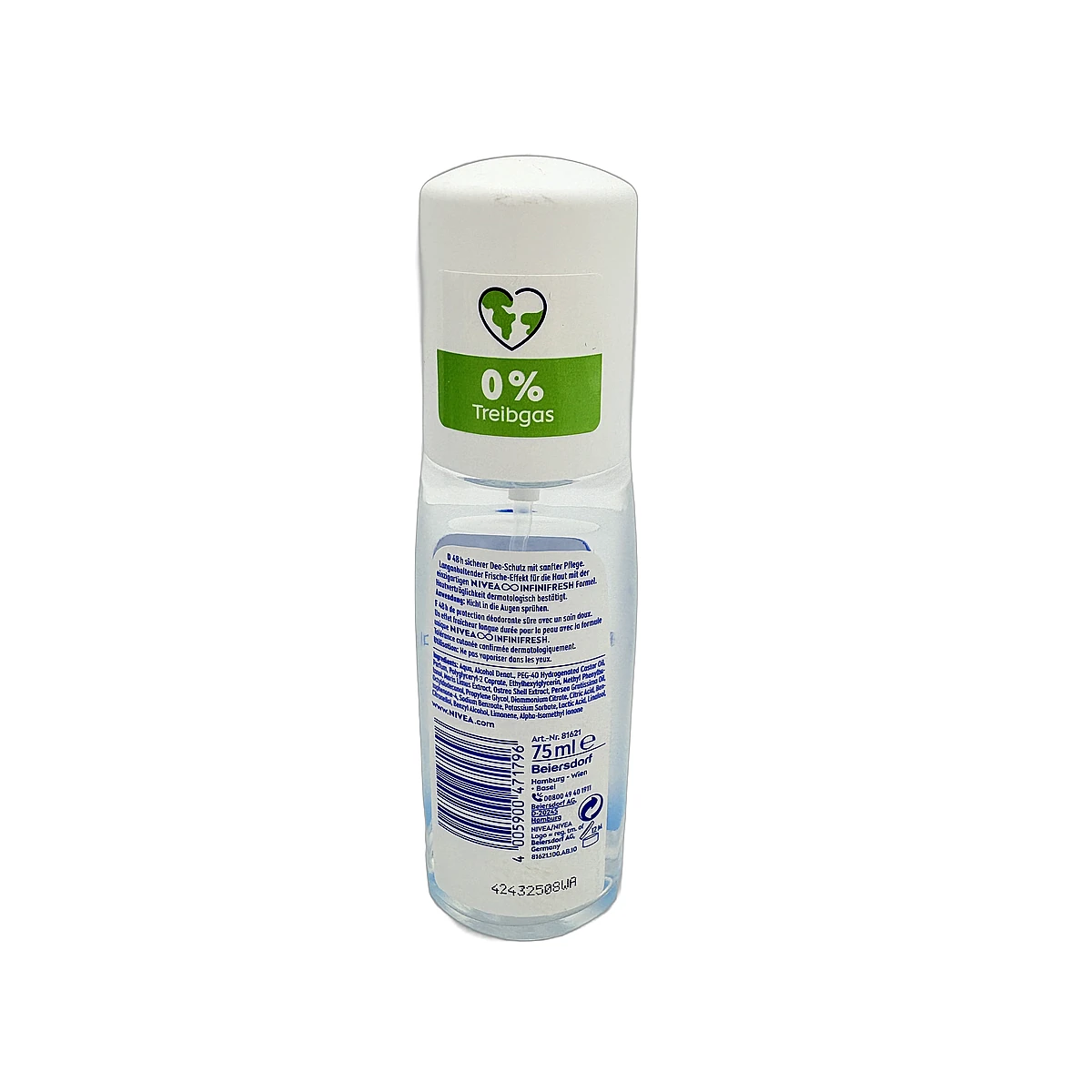 Nivea deo pump 75 ml Fresh Natural - Slika 2