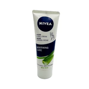 Nivea hand cream in tube 75 ml Soothing Care Aloe Vera