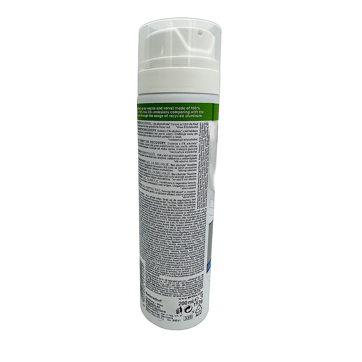 Nivea shaving gel men 200 ml Sensitive Recovery - Slika 2