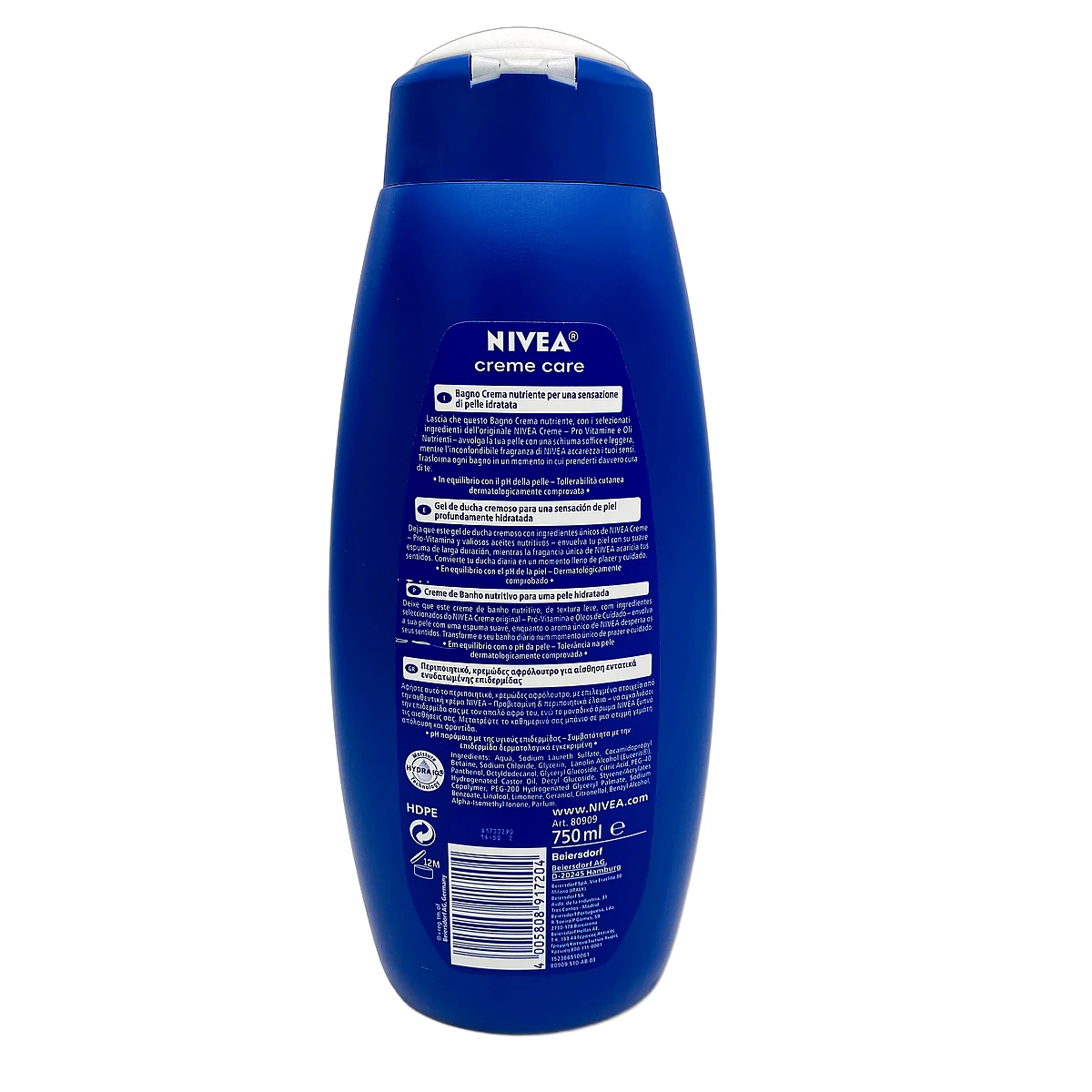 Nivea shower gel 750 ml Cream Care - Slika 2
