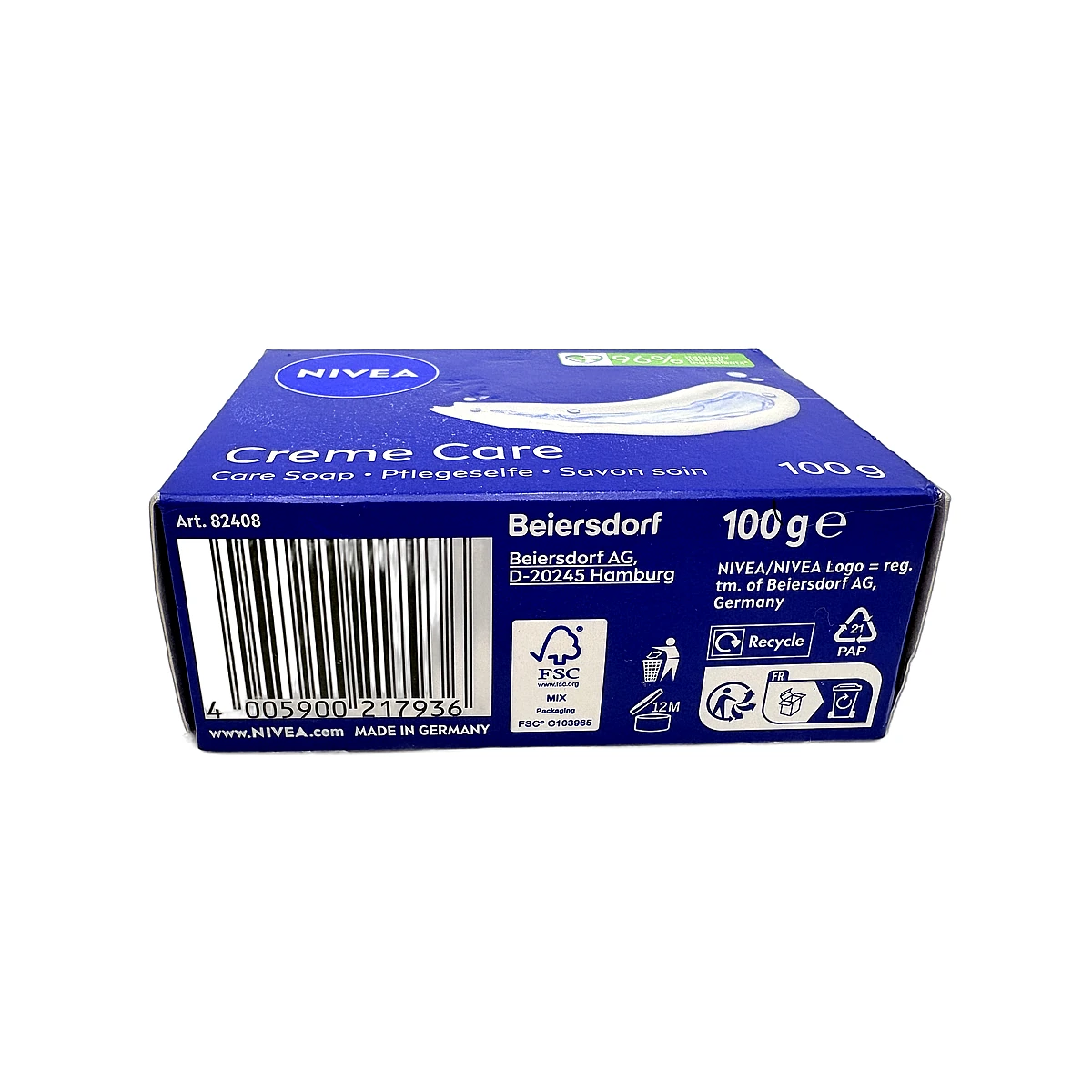 Nivea soap 100 g Cream Care - Slika 2