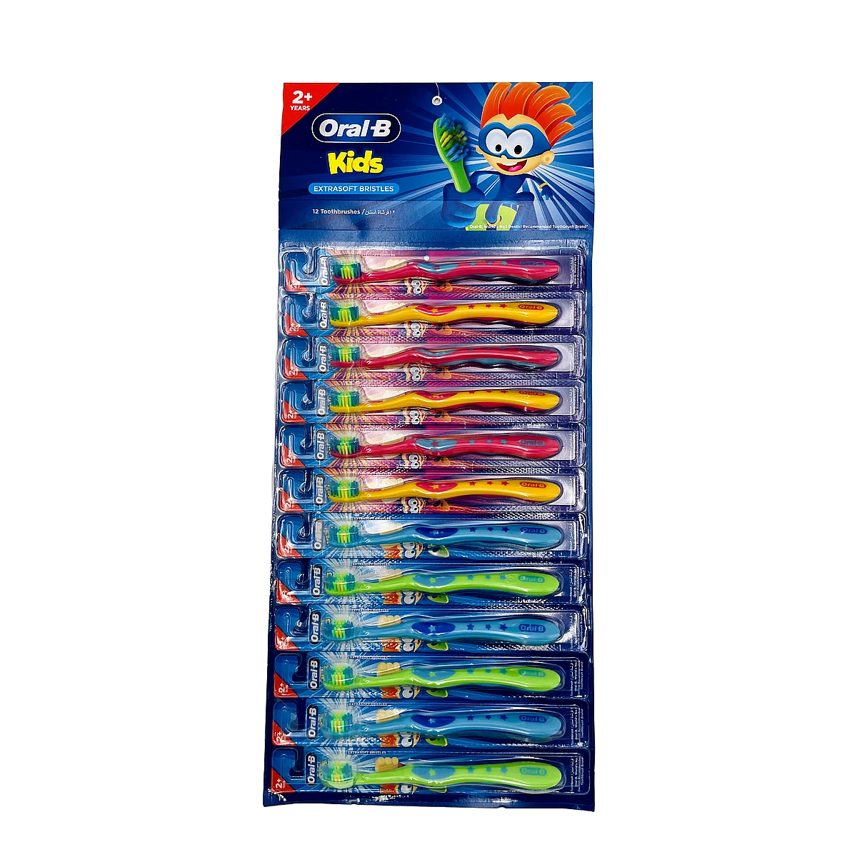 Oral-B cardboard toothbrush kids 12 pcs Extra Soft