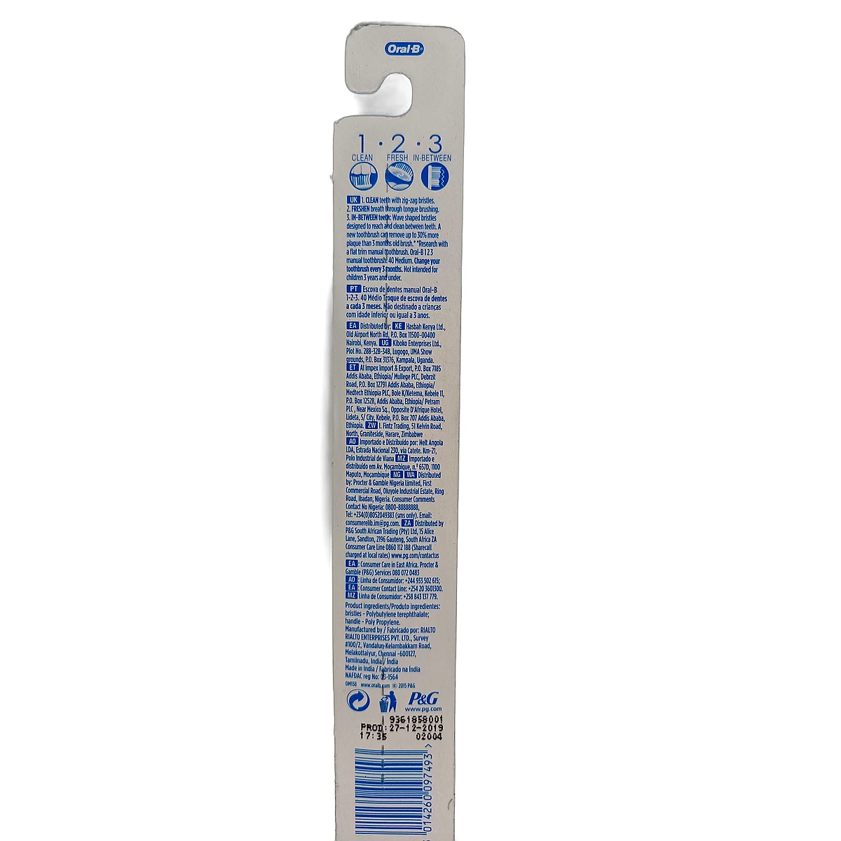 Oral-B toothbrush 1.2.3 - Slika 2