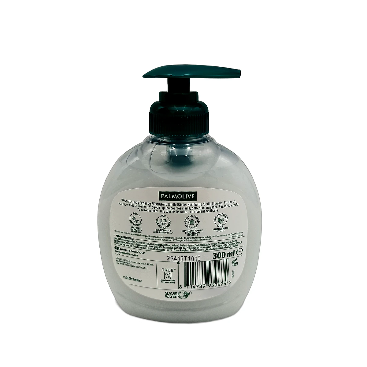 Palmolive liquid soap pump 300 ml Olive - Slika 2