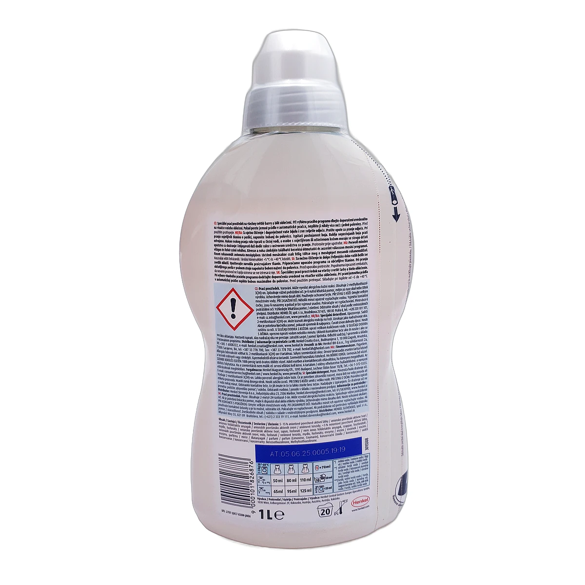 Perwoll liquid detergent 20 sc 1 l Renew Light Color - Slika 2