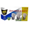 Raid fly and mosquito killer 3 pcs electric system + 3 pcs refill triopack 3x45 night