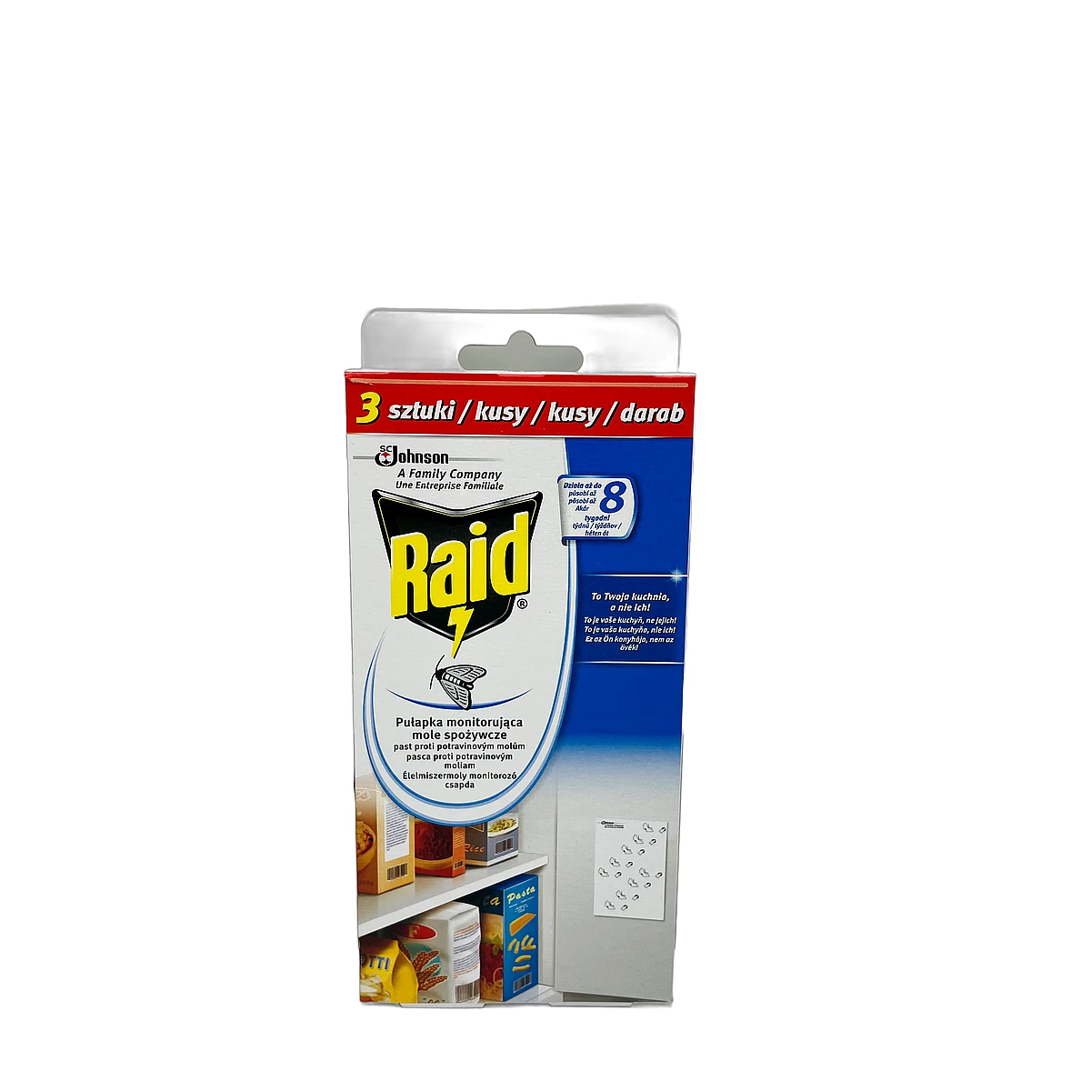 Raid food moth trap 3 pcs