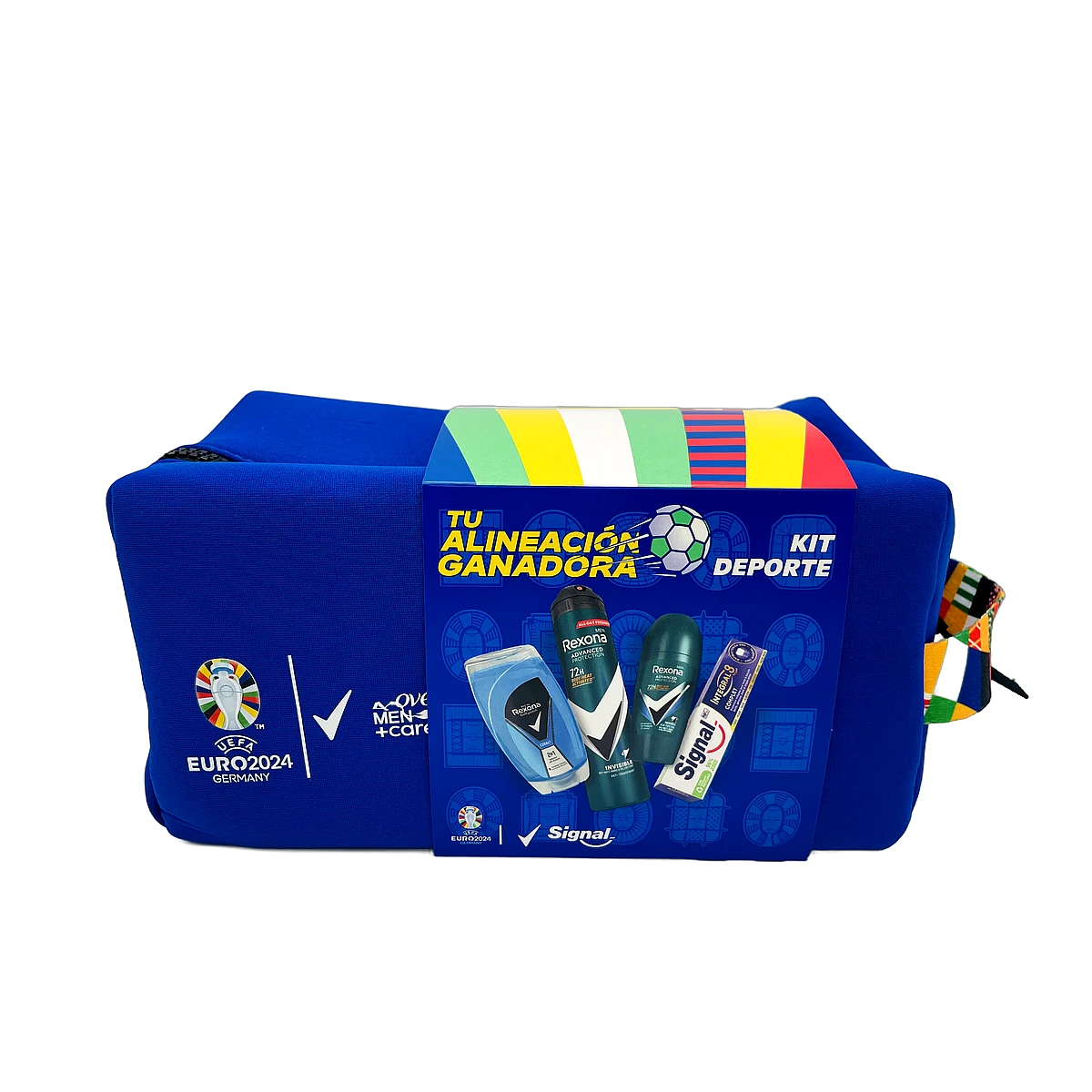Rexona bag men UEFA shower gel 225ml+deo 200ml+roll-on 50ml+Signal Integral 75ml