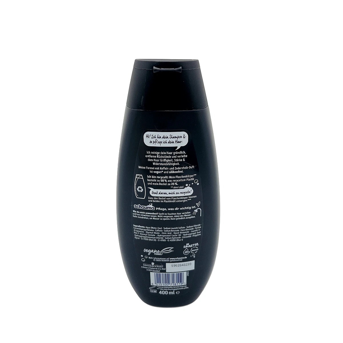Schauma shampoo 400 ml Karbon Kraft 5 - Slika 2