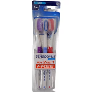 Sensodyne toothbrush Trio Pack Sensitive Soft