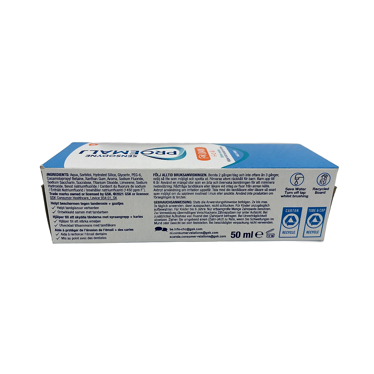 Sensodyne toothpaste junior 50 ml 6-12 Mild Mint - Slika 2