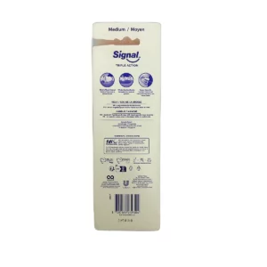 Alternative view of Signal toothbrush quatro pack Triple Action Medium