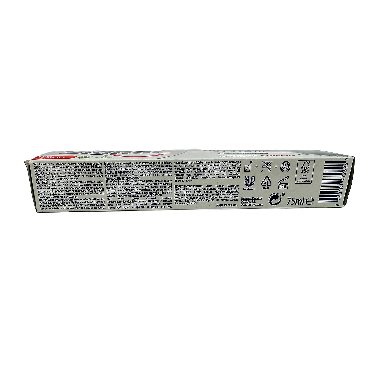 Signal toothpaste 75 ml White System Active Charbon - Slika 2