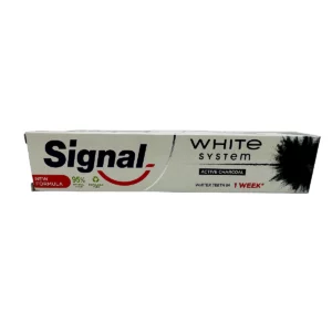 Signal toothpaste 75 ml White System Active Charbon
